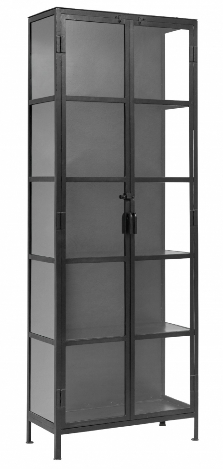 Kledingkast \'Phoenix\' - Glas/Ijzer in de groep Meubels / Planken & opslag / Kasten en dressoirs bij Reforma (1916)
