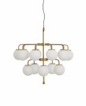 Hanglamp \'Paloma\' - Wit/Messing