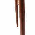 Stoel \'Ystad\' - Noten/beige