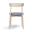 Stoel \'Ystad\' - Wit eik/Grijs