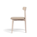 Stoel \'Ystad\' - Wit eik/Beige