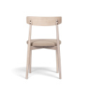 Stoel \'Ystad\' - Wit eik/Beige