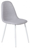 Stoel \'Eidsberg\' - Grijs/Wit