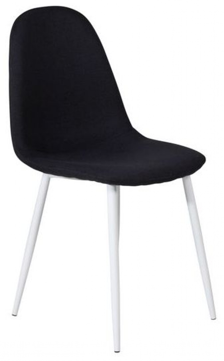 Stoel \'Eidsberg\' - Zwart/Wit in de groep Meubels / Zitmeubels / Stoelen bij Reforma (19902-008)