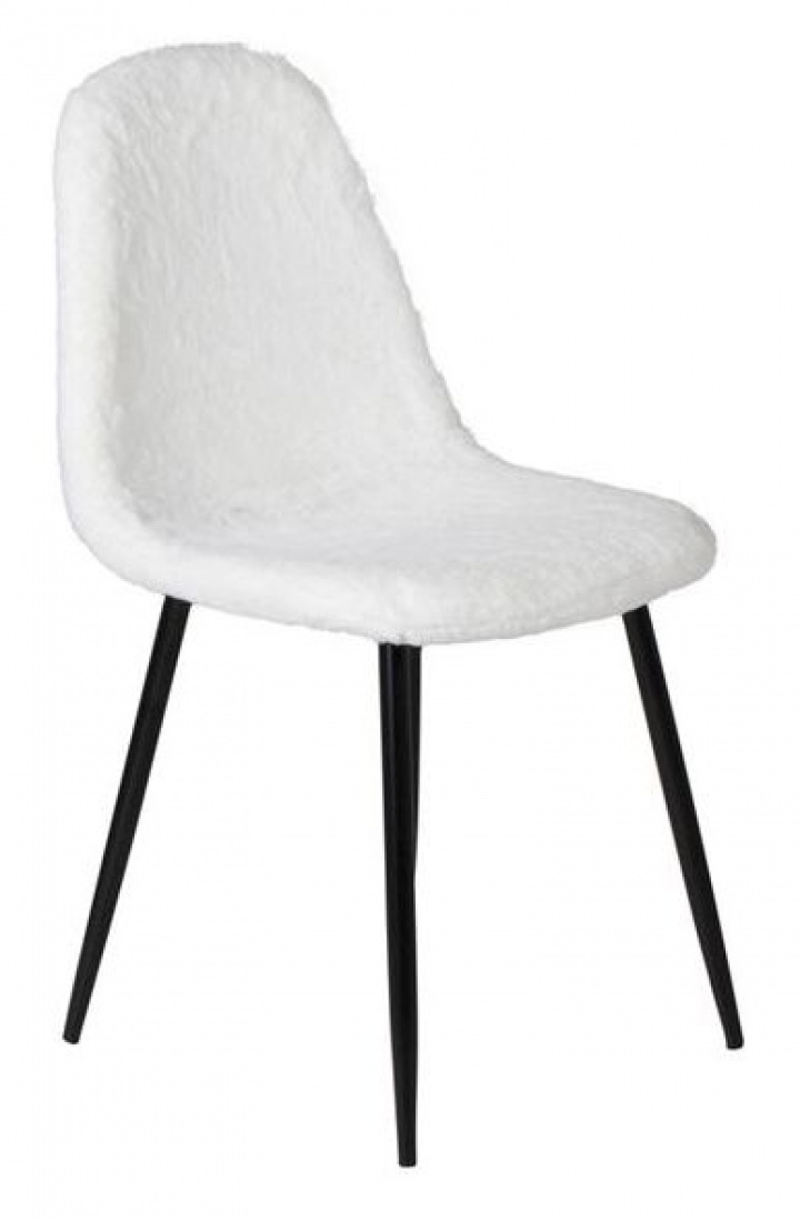 Stoel \'Eidsberg\' - Witte fluff in de groep Meubels / Zitmeubels / Stoelen bij Reforma (19902-440)