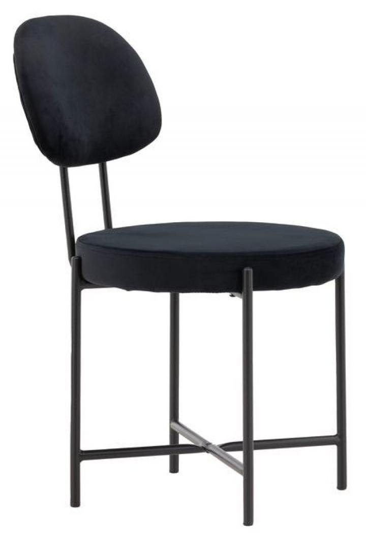 Stoel \'Eidsfoss\' - Zwart in de groep Meubels / Zitmeubels / Stoelen bij Reforma (19903-877)