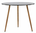 Eettafel \'Palermo\' Rond 90cm- Zwart