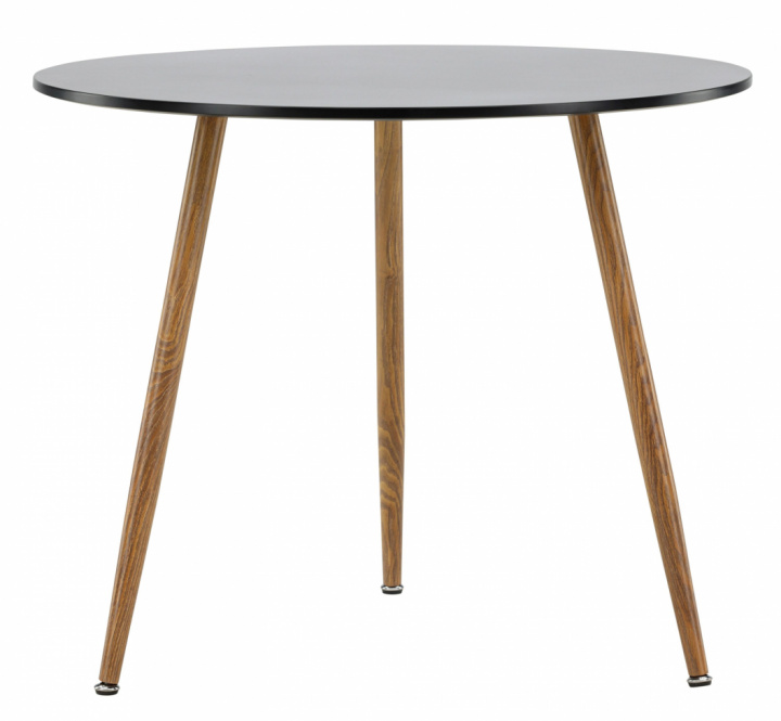Eettafel \'Palermo\' Rond 90cm- Zwart in de groep Meubels / Tafels / Eettafel bij Reforma (19921-458)