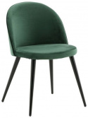 Stoel \'Elverum\' - Groen/Zwart