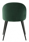 Stoel \'Elverum\' - Groen/Zwart