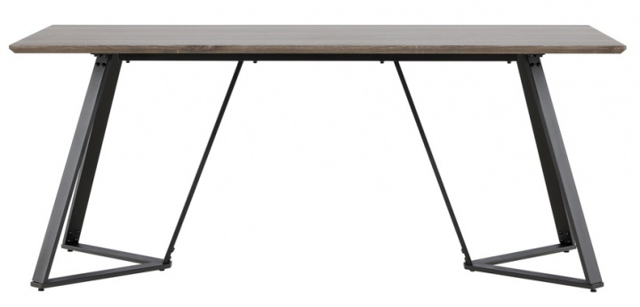 Eettafel \'Ekskogen\' - Zwart/natuur in de groep Meubels / Tafels / Eettafel bij Reforma (19925-758)