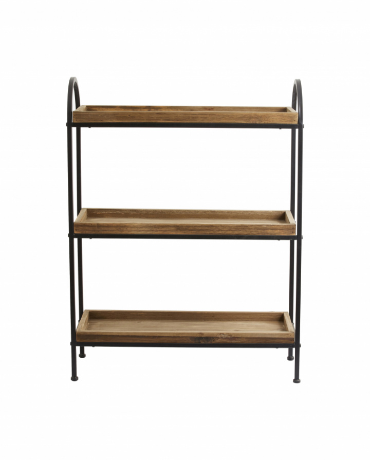 Plank \'Patna\' - IJzer/Hout in de groep Vintage / Vintage opslag / Planken Vintage bij Reforma (1992)