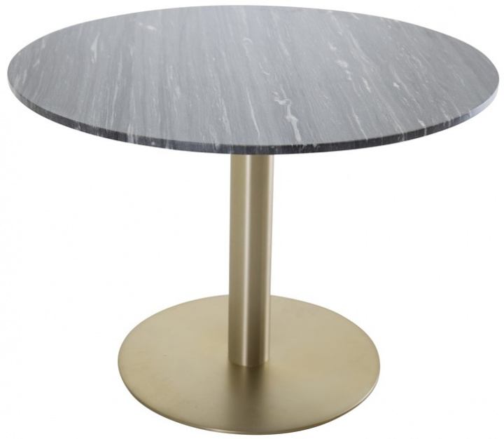 Eettafel \'Ebba\' Rond 106cm - Zwart in de groep Meubels / Tafels / Ronde eettafels bij Reforma (19931-568)