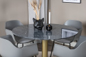 Eettafel \'Ebba\' Rond 106cm - Zwart