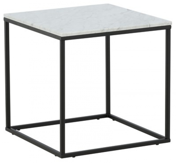 Bijzettafel \'Ebba\' 50x50 - Grijs in de groep Meubels / Tafels / Bijzettafels bij Reforma (19932-580)