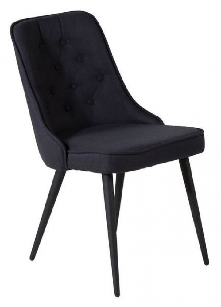 Stoel \'Elverum Deluxe\' - Zwart in de groep Meubels / Zitmeubels / Stoelen bij Reforma (19935-808)