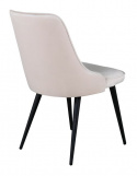 Stoel \'Elverum Deluxe\' - Beige/Zwart