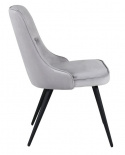 Stoel \'Elverum Deluxe\' - Grijs/Zwart