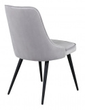 Stoel \'Elverum Deluxe\' - Grijs/Zwart