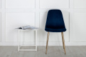 Stoel \'Eidsberg\' - Blauw/Messing