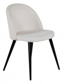 Stoel \'Elverum\' - Wit/Zwart