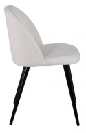 Stoel \'Elverum\' - Wit/Zwart