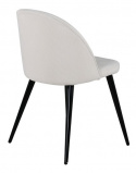 Stoel \'Elverum\' - Wit/Zwart