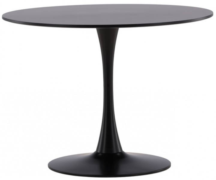 Eettafel \'Greta\' Rond 100cm - Zwart in de groep Meubels / Tafels / Ronde eettafels bij Reforma (19996-060)