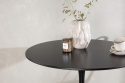 Eettafel \'Greta\' Rond 100cm - Zwart