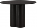 Eettafel \'Orsa\' Rond 110cm - Zwart