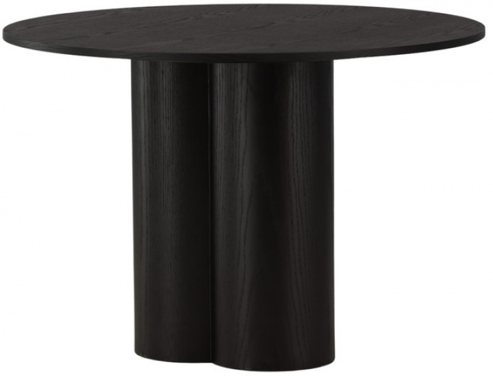 Eettafel \'Orsa\' Rond 110cm - Zwart in de groep Meubels / Tafels / Ronde eettafels bij Reforma (19996-428)