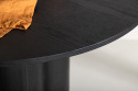 Eettafel \'Orsa\' Rond 110cm - Zwart