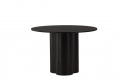 Eettafel \'Orsa\' Rond 110cm - Zwart