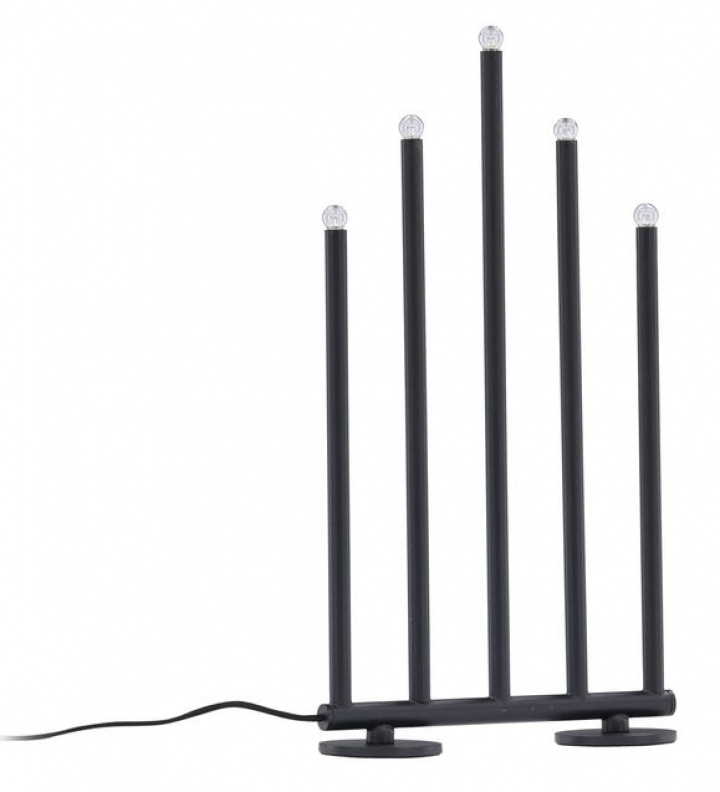 Tafellamp \'Vemdalen\' 42cm - Zwart in de groep Verlichting / Lampen / Kerstverlichting bij Reforma (20068-100)