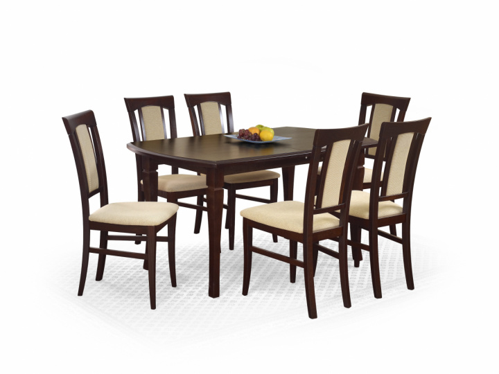 Eettafel \'Fryderyk\' 160-240cm - Bruin in de groep Meubels / Tafels / Eettafel bij Reforma (2010001007258)