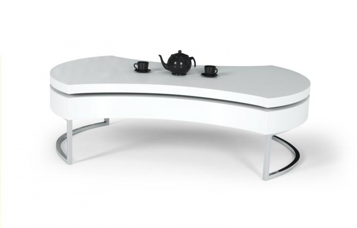Salontafel \'Aurea\' - Wit in de groep Meubels / Tafels / Salontafels bij Reforma (2010001053835)