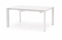 Eettafel \'Standford\' 130-210cm - Wit