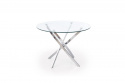 Eettafel \'Dania\' Rond 100cm - Zilver