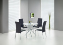 Eettafel \'Dania\' Rond 100cm - Zilver