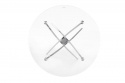 Eettafel \'Dania\' Rond 100cm - Zilver