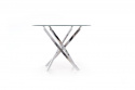 Eettafel \'Dania\' Rond 100cm - Zilver