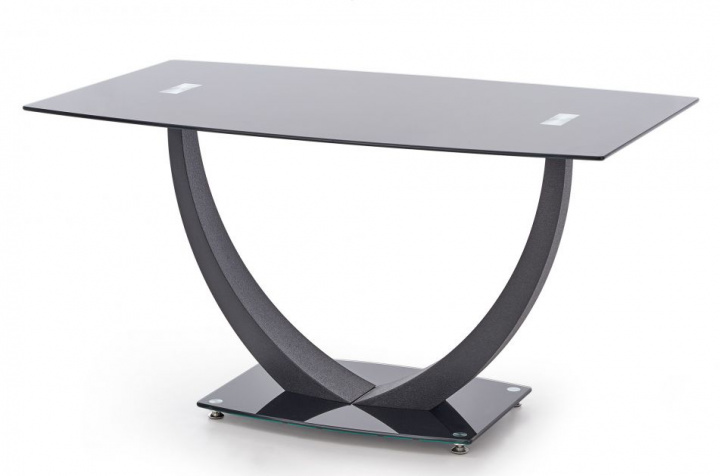 Eettafel \'Anton\' - Zwart in de groep Meubels / Tafels / Eettafel bij Reforma (2010001136354)