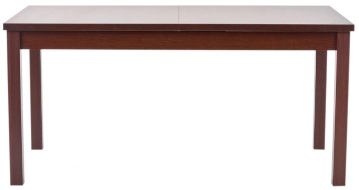 Eettafel \'Dark Walnut\' 118-158x75cm - Donkerbruin in de groep Meubels / Tafels / Eettafel bij Reforma (2010001144427)