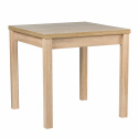 Eettafel \'Altea\' 80-160x80cm - Eik