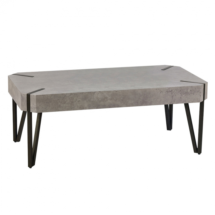 Salontafel \'Rustik\' 110x60cm - Zwart/grijs in de groep Meubels / Tafels / Salontafels bij Reforma (2010001155737)