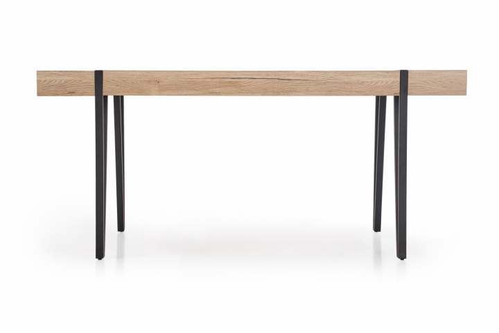 Eettafel \'Yohann\' 170x90cm - Natuurlijk/zwart in de groep Meubels / Tafels bij Reforma (2010001159094)
