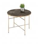 Salontafel \'Isola\' - Bruin/Champagne