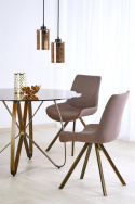 Eettafel \'Levanzo\' Rond 120cm - Bruin/Antiek