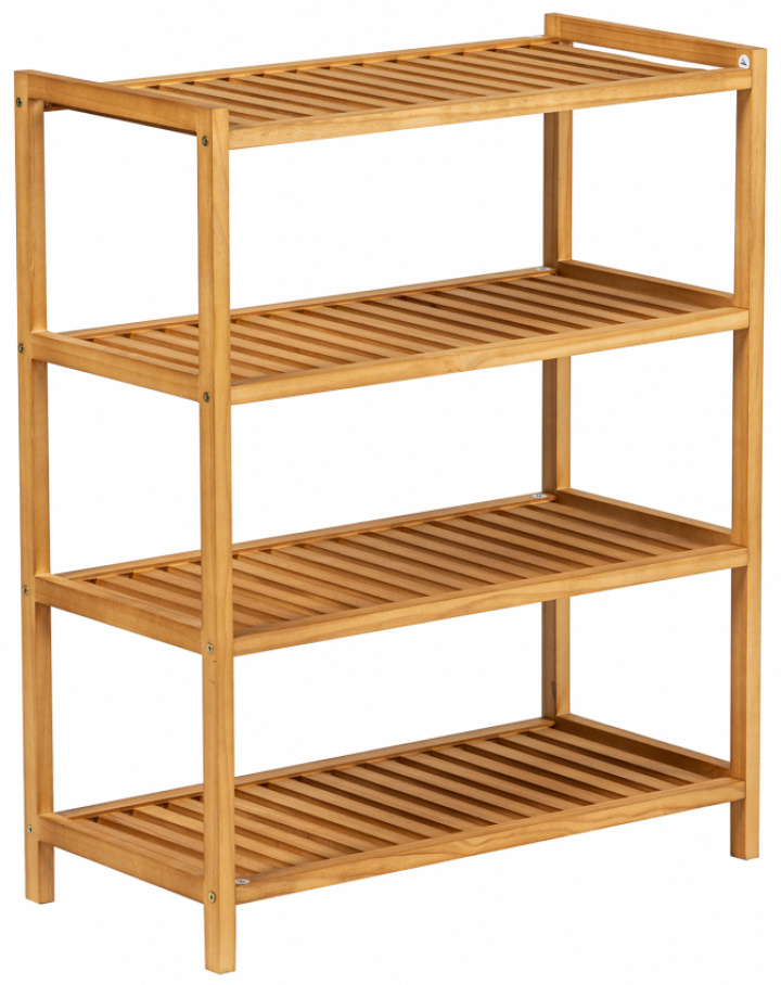 Schoenenrek \'Lone\' 4 - Natuur in de groep Meubels / Planken & opslag / Hoed- en schoenenplanken bij Reforma (2010001165903)