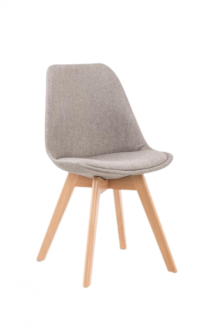 Stoel \'Vara\' - Grijs/Natuur in de groep Meubels / Zitmeubels / Stoelen bij Reforma (2010001166320)